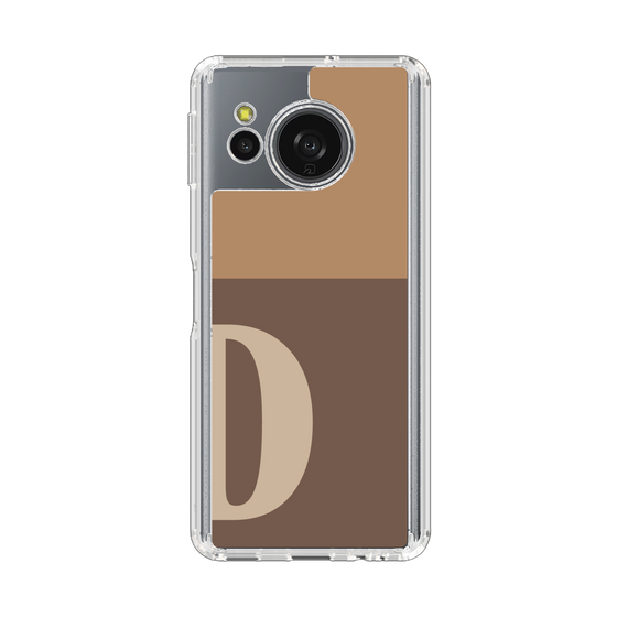 スリムプロテクションケース［ オリジナル - initial two tone - D brown ］