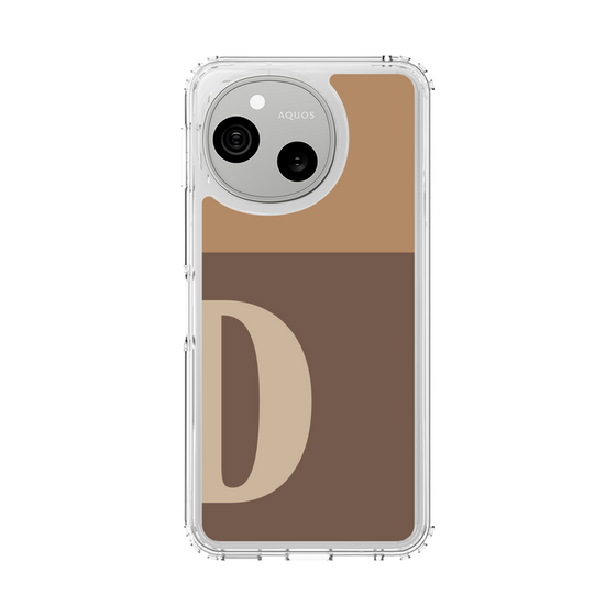 スリムプロテクションケース［ オリジナル - initial two tone - D brown ］