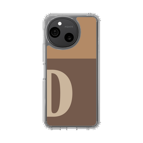 スリムプロテクションケース［ オリジナル - initial two tone - D brown ］