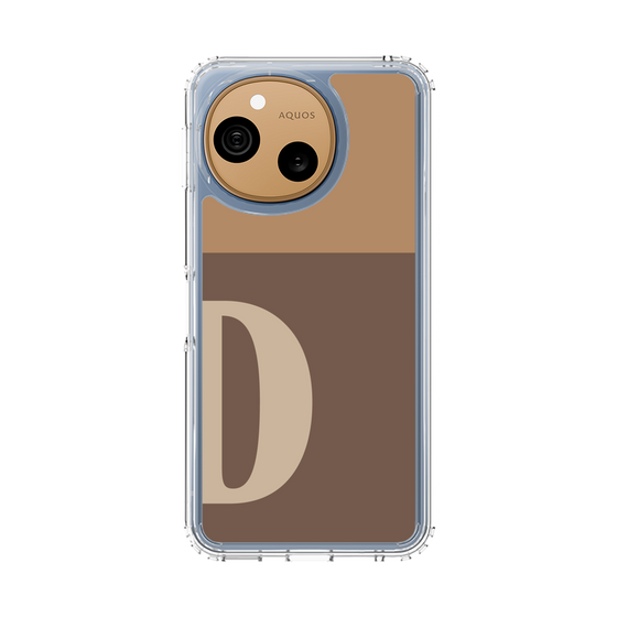 スリムプロテクションケース［ オリジナル - initial two tone - D brown ］