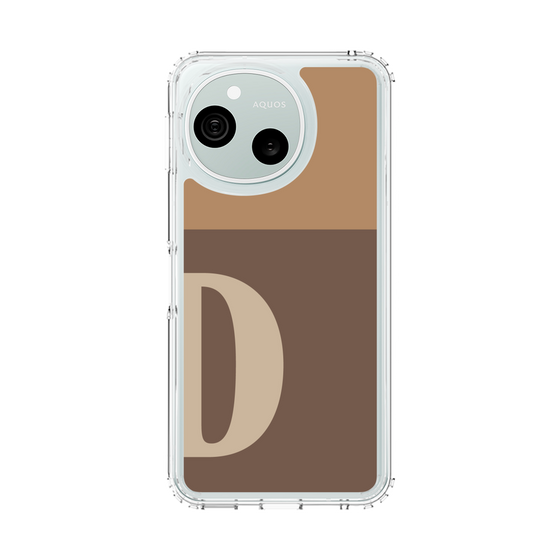 スリムプロテクションケース［ オリジナル - initial two tone - D brown ］