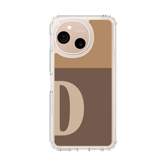 スリムプロテクションケース［ オリジナル - initial two tone - D brown ］