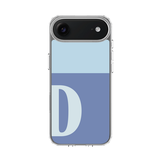 スリムプロテクションケース［ オリジナル - initial two tone - D blue ］