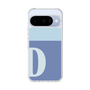 スリムプロテクションケース［ オリジナル - initial two tone - D blue ］
