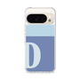 スリムプロテクションケース［ オリジナル - initial two tone - D blue ］