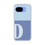 スリムプロテクションケース［ オリジナル - initial two tone - D blue ］