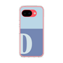 スリムプロテクションケース［ オリジナル - initial two tone - D blue ］