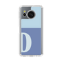 スリムプロテクションケース［ オリジナル - initial two tone - D blue ］