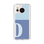 スリムプロテクションケース［ オリジナル - initial two tone - D blue ］