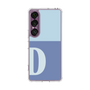 スリムプロテクションケース［ オリジナル - initial two tone - D blue ］