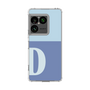 スリムプロテクションケース［ オリジナル - initial two tone - D blue ］