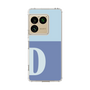 スリムプロテクションケース［ オリジナル - initial two tone - D blue ］