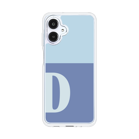 スリムプロテクションケース［ オリジナル - initial two tone - D blue ］