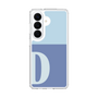 スリムプロテクションケース［ オリジナル - initial two tone - D blue ］