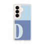 スリムプロテクションケース［ オリジナル - initial two tone - D blue ］