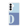 スリムプロテクションケース［ オリジナル - initial two tone - D blue ］