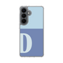 スリムプロテクションケース［ オリジナル - initial two tone - D blue ］
