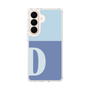 スリムプロテクションケース［ オリジナル - initial two tone - D blue ］