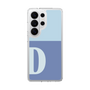 スリムプロテクションケース［ オリジナル - initial two tone - D blue ］