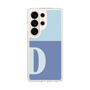 スリムプロテクションケース［ オリジナル - initial two tone - D blue ］