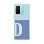 スリムプロテクションケース［ オリジナル - initial two tone - D blue ］