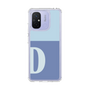 スリムプロテクションケース［ オリジナル - initial two tone - D blue ］