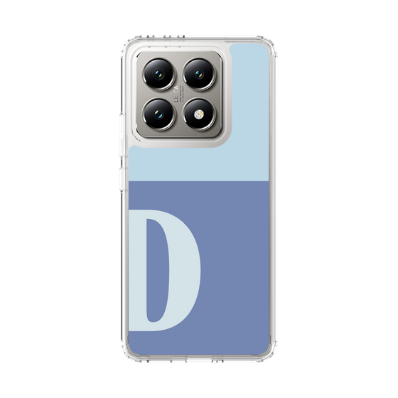 スリムプロテクションケース［ オリジナル - initial two tone - D blue ］