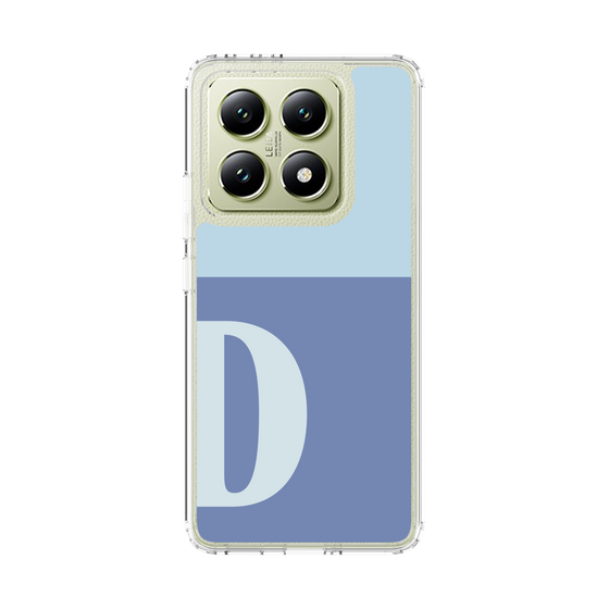 スリムプロテクションケース［ オリジナル - initial two tone - D blue ］