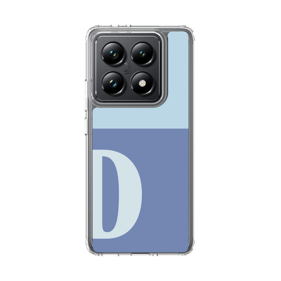 スリムプロテクションケース［ オリジナル - initial two tone - D blue ］