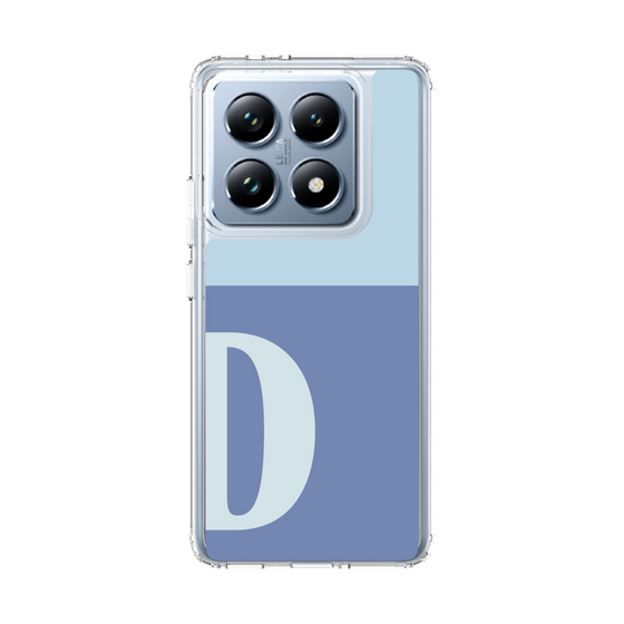スリムプロテクションケース［ オリジナル - initial two tone - D blue ］