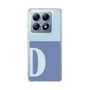 スリムプロテクションケース［ オリジナル - initial two tone - D blue ］