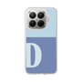 スリムプロテクションケース［ オリジナル - initial two tone - D blue ］