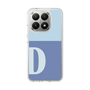 スリムプロテクションケース［ オリジナル - initial two tone - D blue ］