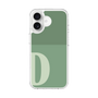 スリムプロテクションケース［ オリジナル - initial two tone - D green ］
