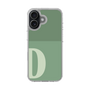 スリムプロテクションケース［ オリジナル - initial two tone - D green ］