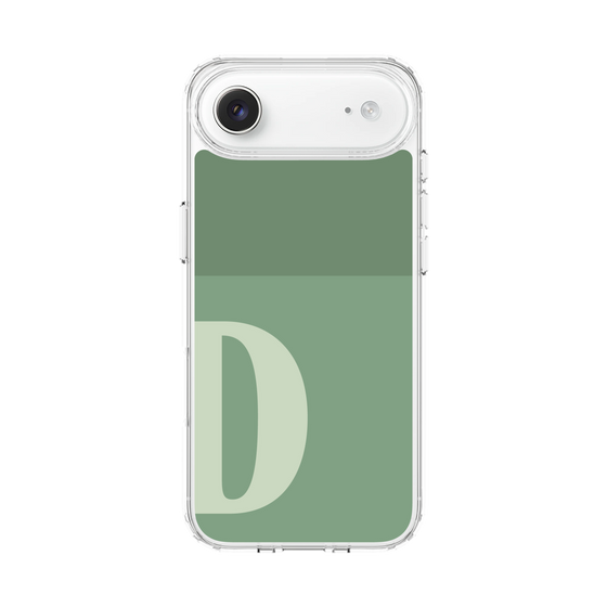 スリムプロテクションケース［ オリジナル - initial two tone - D green ］