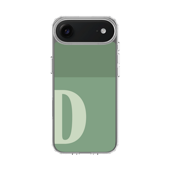 スリムプロテクションケース［ オリジナル - initial two tone - D green ］