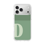 スリムプロテクションケース［ オリジナル - initial two tone - D green ］