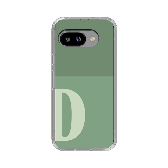 スリムプロテクションケース［ オリジナル - initial two tone - D green ］