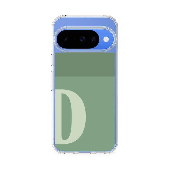 スリムプロテクションケース［ オリジナル - initial two tone - D green ］