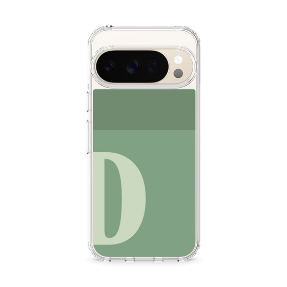 スリムプロテクションケース［ オリジナル - initial two tone - D green ］
