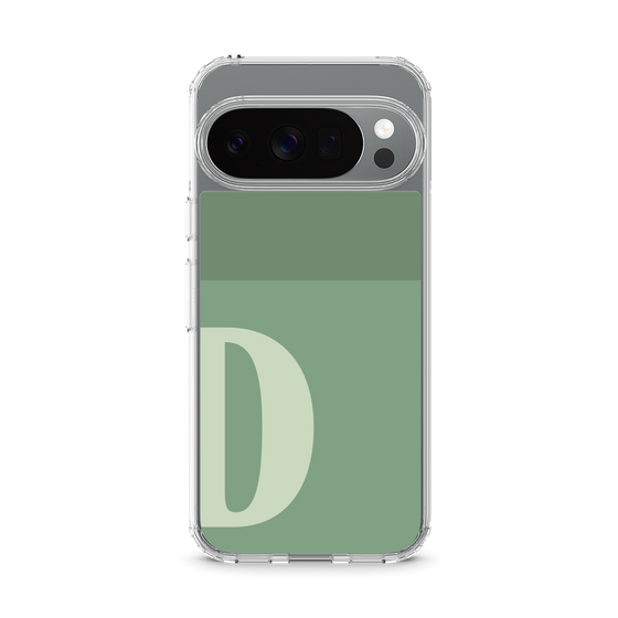 スリムプロテクションケース［ オリジナル - initial two tone - D green ］