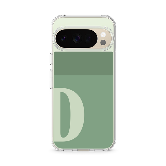 スリムプロテクションケース［ オリジナル - initial two tone - D green ］