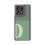 スリムプロテクションケース［ オリジナル - initial two tone - D green ］