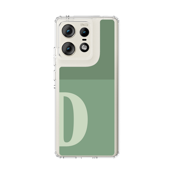 スリムプロテクションケース［ オリジナル - initial two tone - D green ］