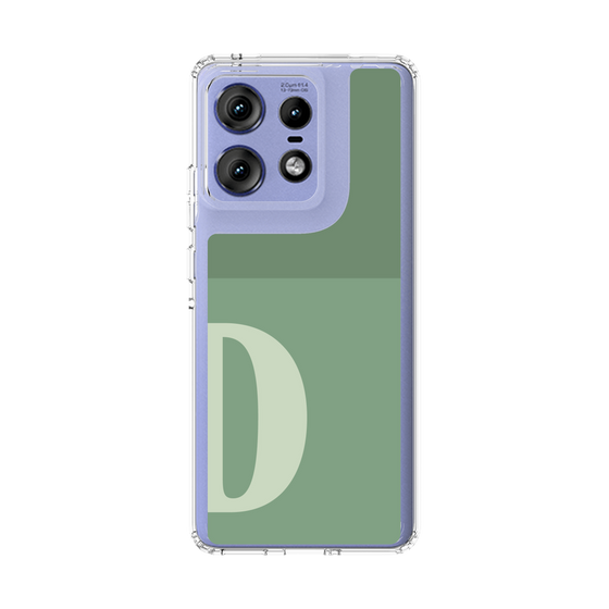 スリムプロテクションケース［ オリジナル - initial two tone - D green ］