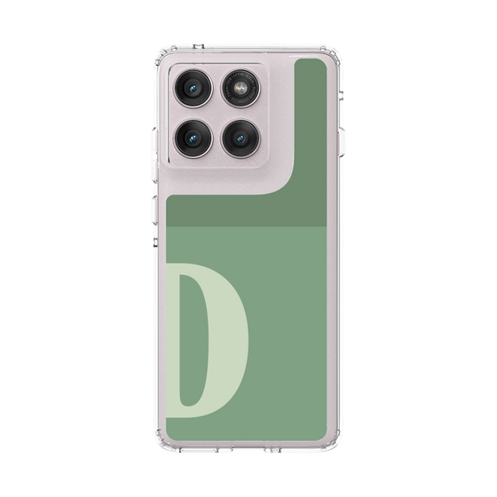 スリムプロテクションケース［ オリジナル - initial two tone - D green ］