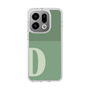 スリムプロテクションケース［ オリジナル - initial two tone - D green ］