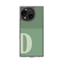 スリムプロテクションケース［ オリジナル - initial two tone - D green ］