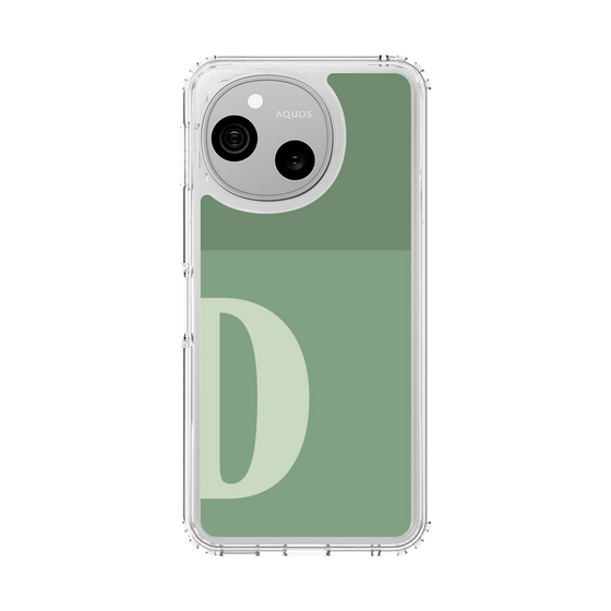 スリムプロテクションケース［ オリジナル - initial two tone - D green ］